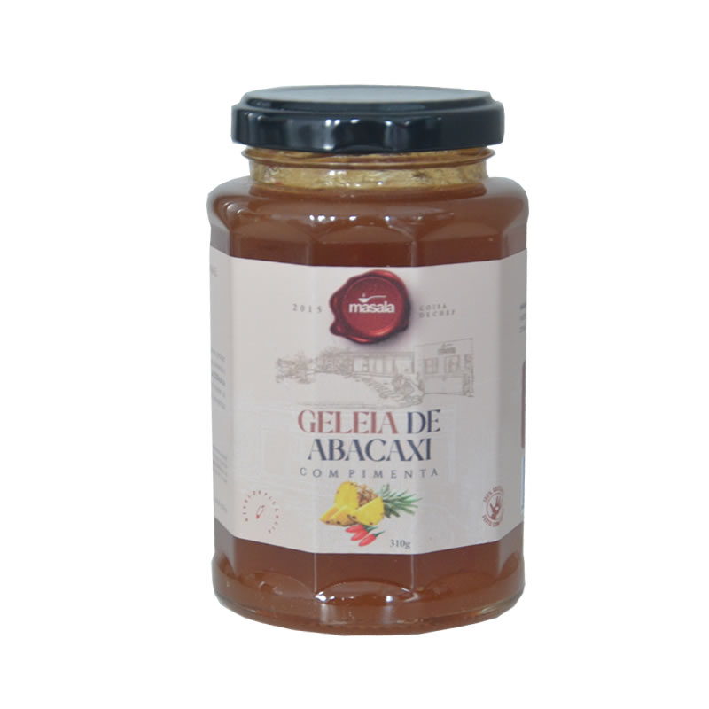 Geleia de Abacaxi com Pimenta